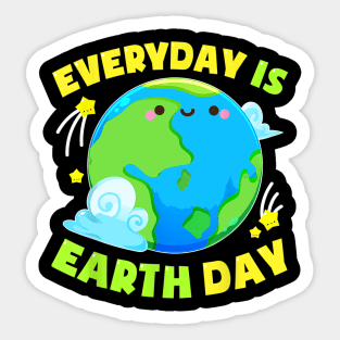 Everyday is Earth day Sticker